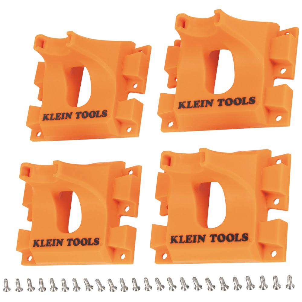 Klein BCRP04 Cartridges, S-Hook, Rail System, 4-Pack