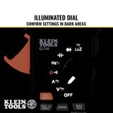 Klein CL810 600A AC/DC Auto-Ranging Digital Pro Clamp Meter with Worklight - 6