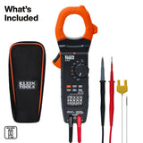 Klein Tools CL910 2000V 2000A AC/DC Auto-Ranging TRMS Clamp Meter with Worklight - 2