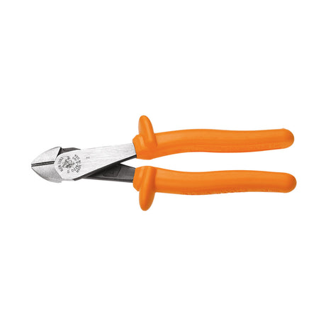 Klein Tools D2000-28-INS Insulated Pliers, Heavy-Duty Diagonal-Cutting, 8"