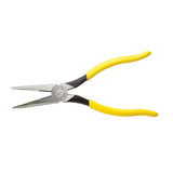 Klein Tools D203-8 Pliers, Long Nose Side-Cutters, 8" - 5