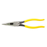 Klein Tools D203-8 Pliers, Long Nose Side-Cutters, 8" - 6