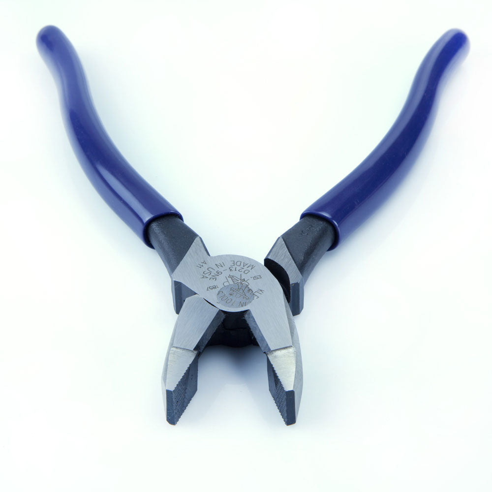 Klein Tools D213-9NE Lineman's Pliers, New England Nose, 9" - 3