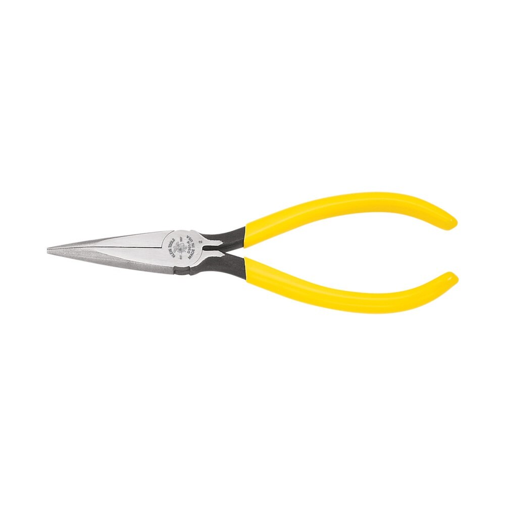 Klein Tools D301-6 Standard Long-Nose Pliers, 6"