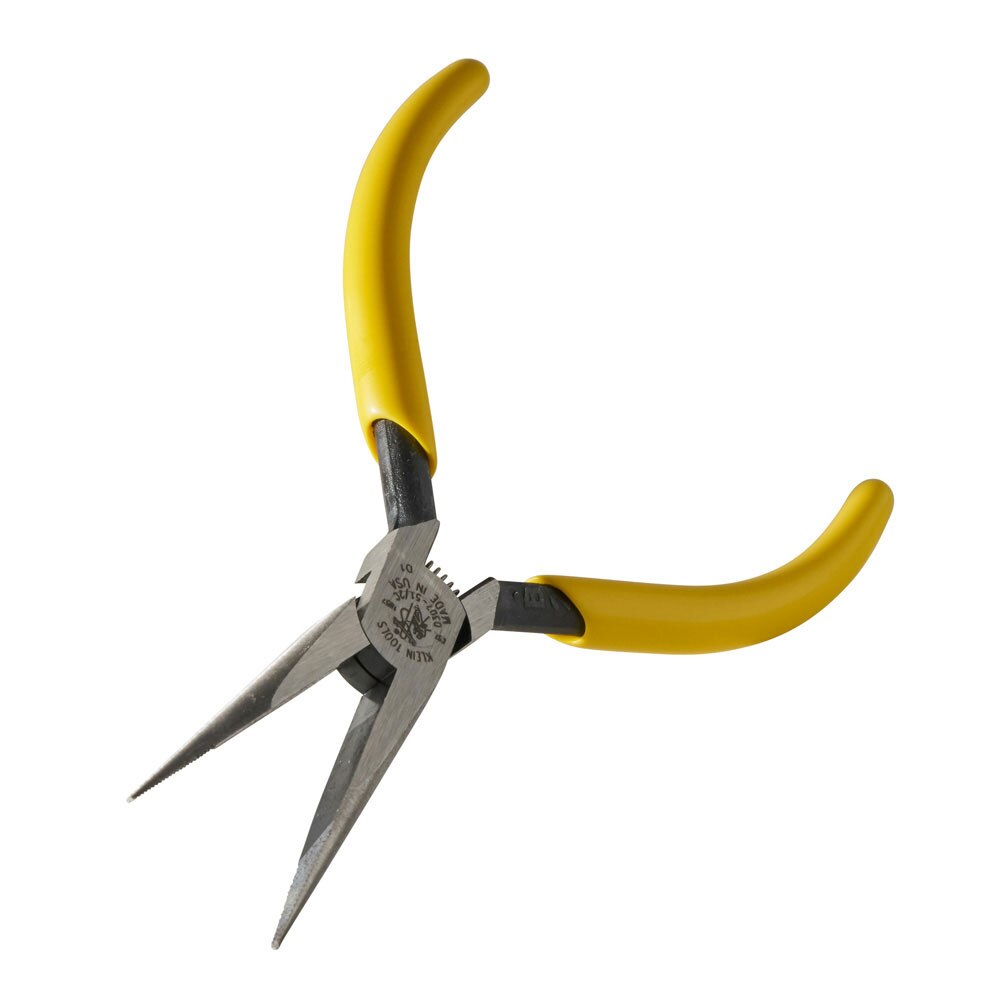 Klein Tools D307-51/2C Long-Nose Pliers, Slim, 1/32" Point Diameter, 5" - 2