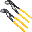 Klein D5052KIT Classic Klaw Pump Pliers Set, 2-Piece