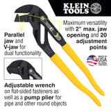 Klein D53002KIT Plier Wrench Set, 2-Piece - 3