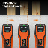 Klein Tools ESF050 0.75" Scan Depth Edge-to-Edge Stud Finder for Wood and Metal Stud Detection - 2
