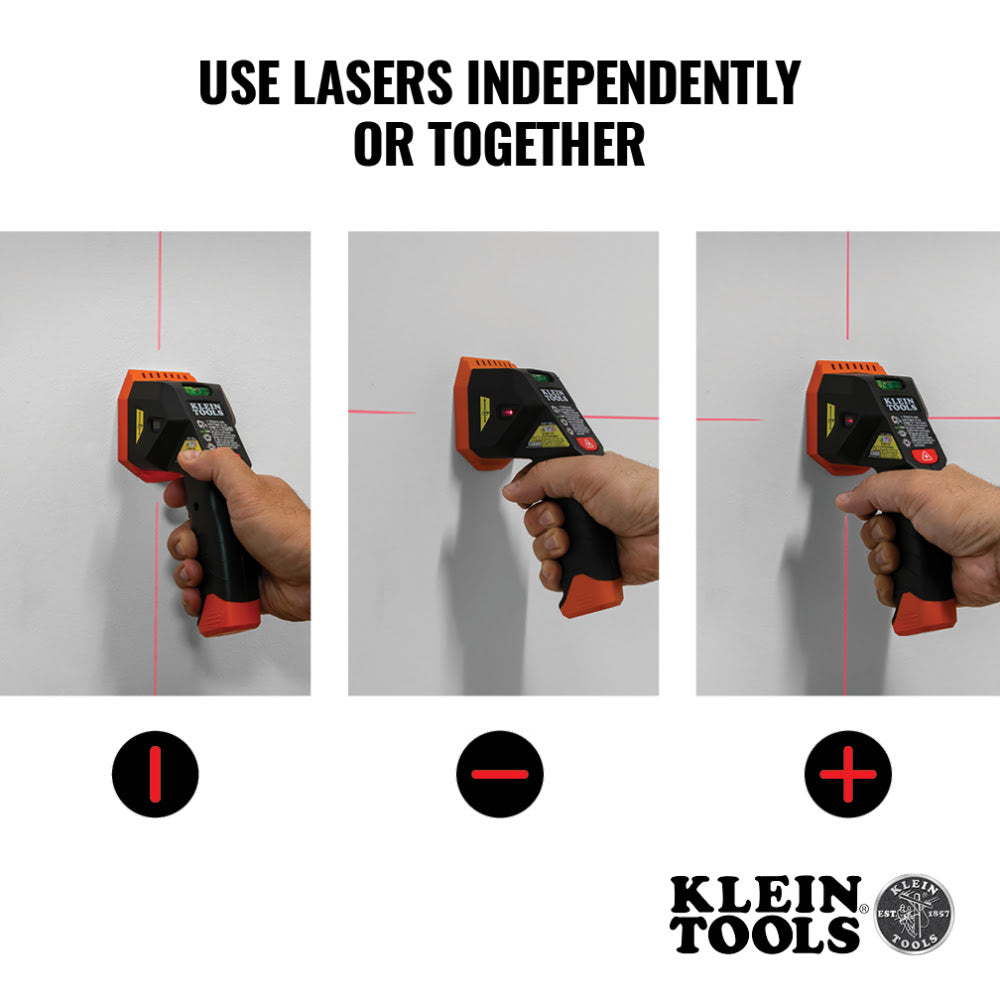 Klein ESF150LL Electronic Stud Finder with Cross-Line Lasers - 4