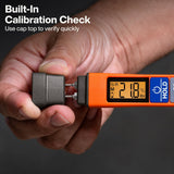Klein ET150 Pin Moisture Meter with 8mm Pins and Color Coded Backlit Display - 4