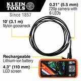 Klein ET17 Utility Borescope - 2