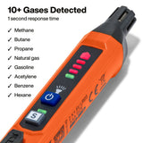 Klein Tools ET190 Compact Combustible Gas Leak Detector with Work Light, 6.34" Length - 4