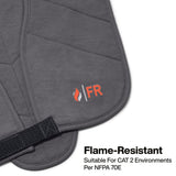 Klein Tools FRCLVST2 16" x 9" x 0.5" Flame-Resistant Cooling Vest, Gray - 2