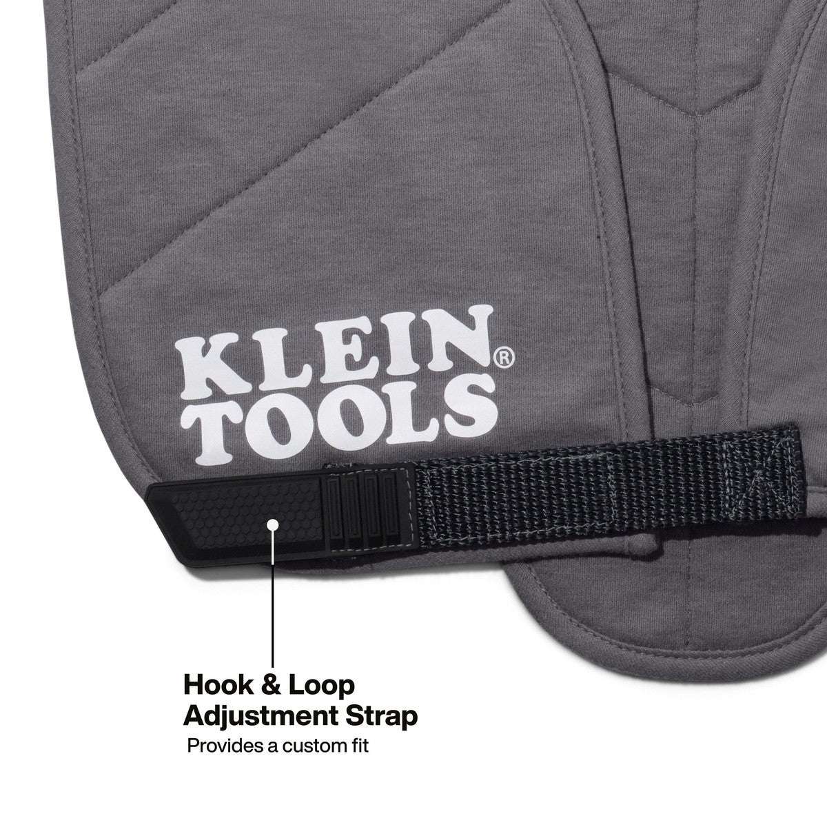 Klein Tools FRCLVST2 16" x 9" x 0.5" Flame-Resistant Cooling Vest, Gray - 4