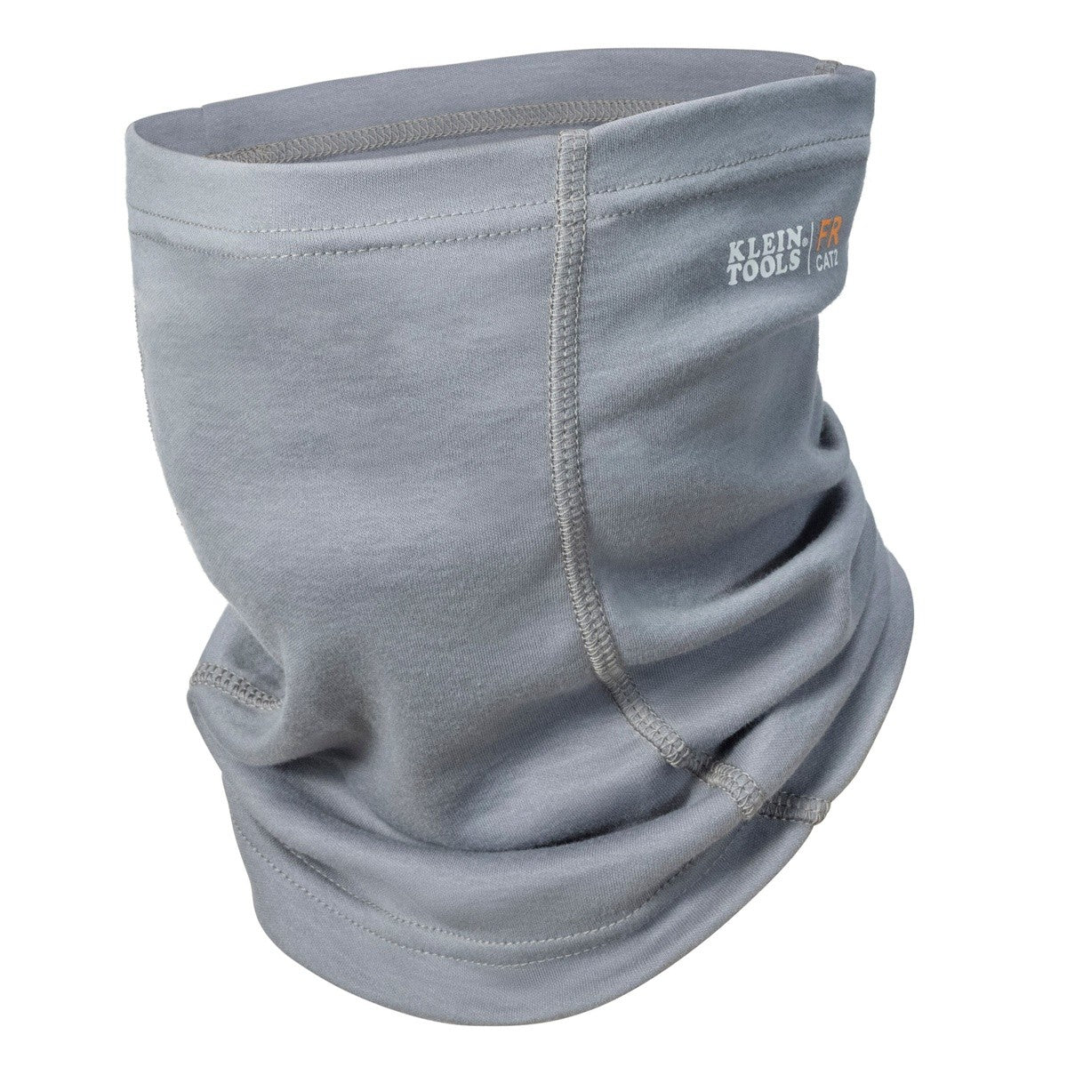 Klein FRNG1 Flame Resistant Cotton Neck Gaiter for Face and Neck Coverage Gray One Size