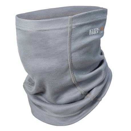 Klein FRNG1 Flame Resistant Cotton Neck Gaiter for Face and Neck Coverage Gray One Size