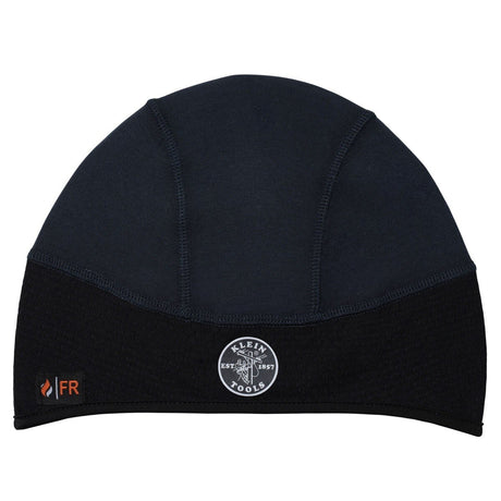 Klein Tools FRSKLC7 Flame-Resistant Helmet Liner for Heat Retention, 100% Cotton, Navy/Black (1 Pack)