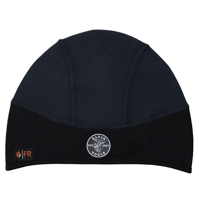 Klein Tools FRSKLC7 Flame-Resistant Helmet Liner for Heat Retention, 100% Cotton, Navy/Black (1 Pack)