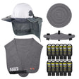 Klein FRSUMKIT1 Flame Resistant Summer Set with Hybrid Brim and SPF 50 Sunscreen (48 Piece)