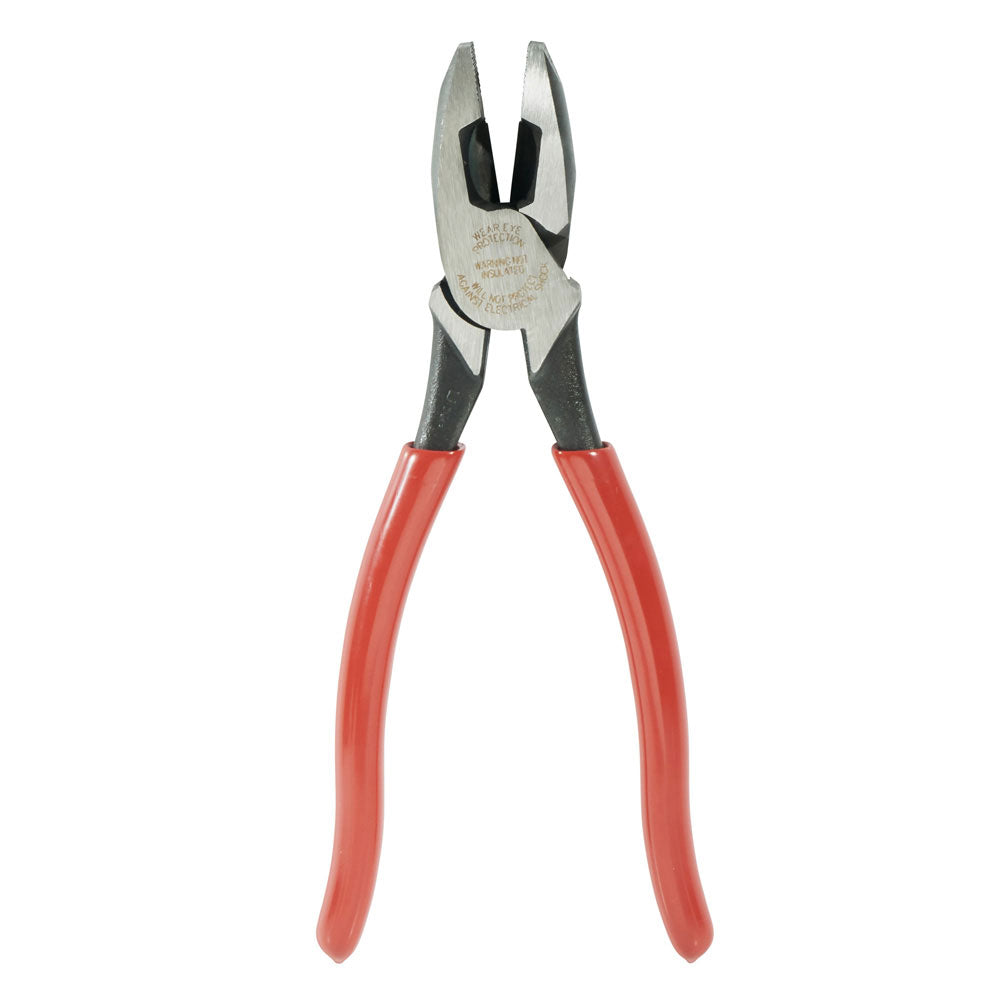 Klein Tools HD2000-9NE Heavy-Duty Lineman’s Pliers, Thicker-Dipped Handle - 4