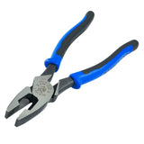 Klein Tools J2000-9NETP Lineman's Pliers, Fish Tape Pulling, 9" - 2