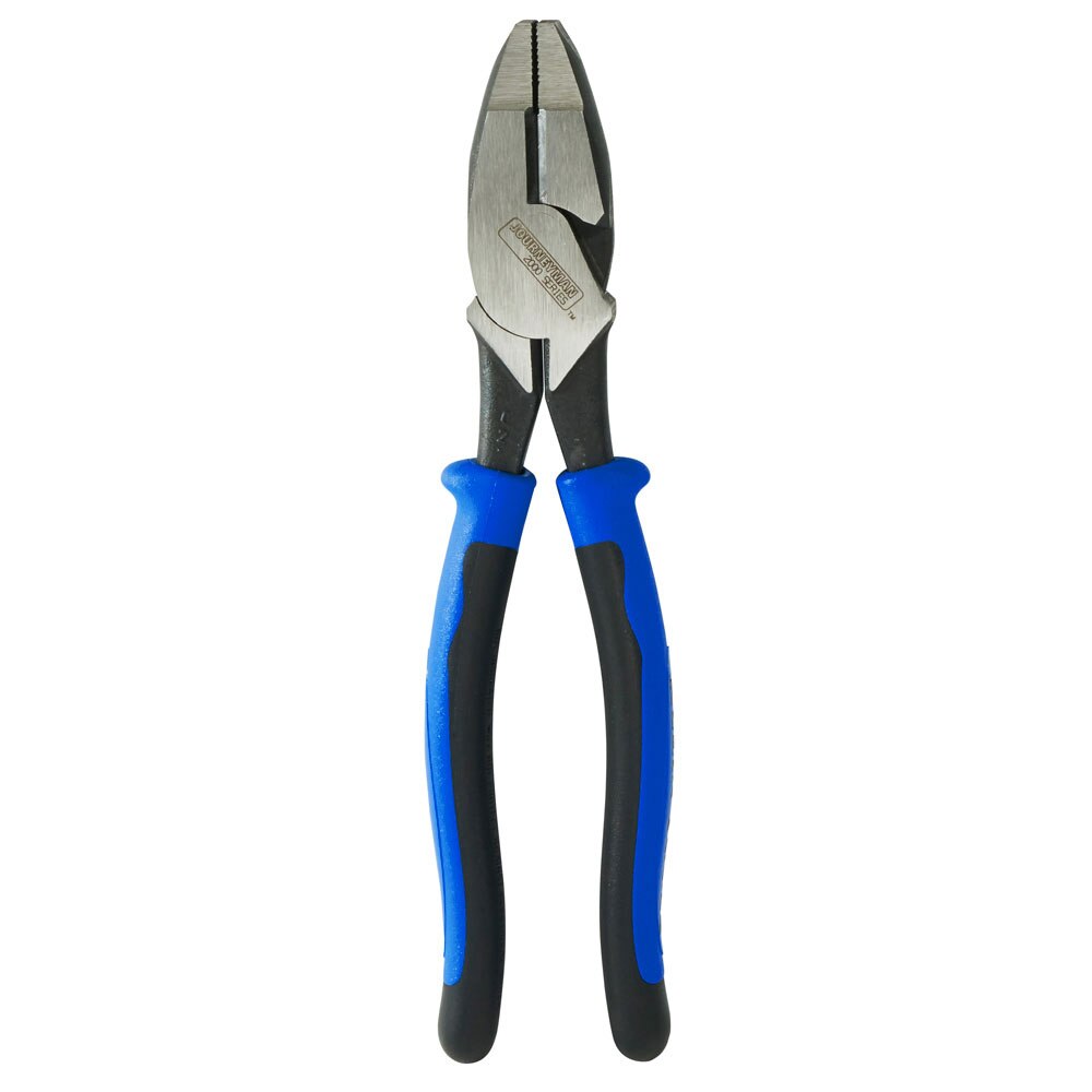 Klein Tools J2000-9NETP Lineman's Pliers, Fish Tape Pulling, 9" - 4