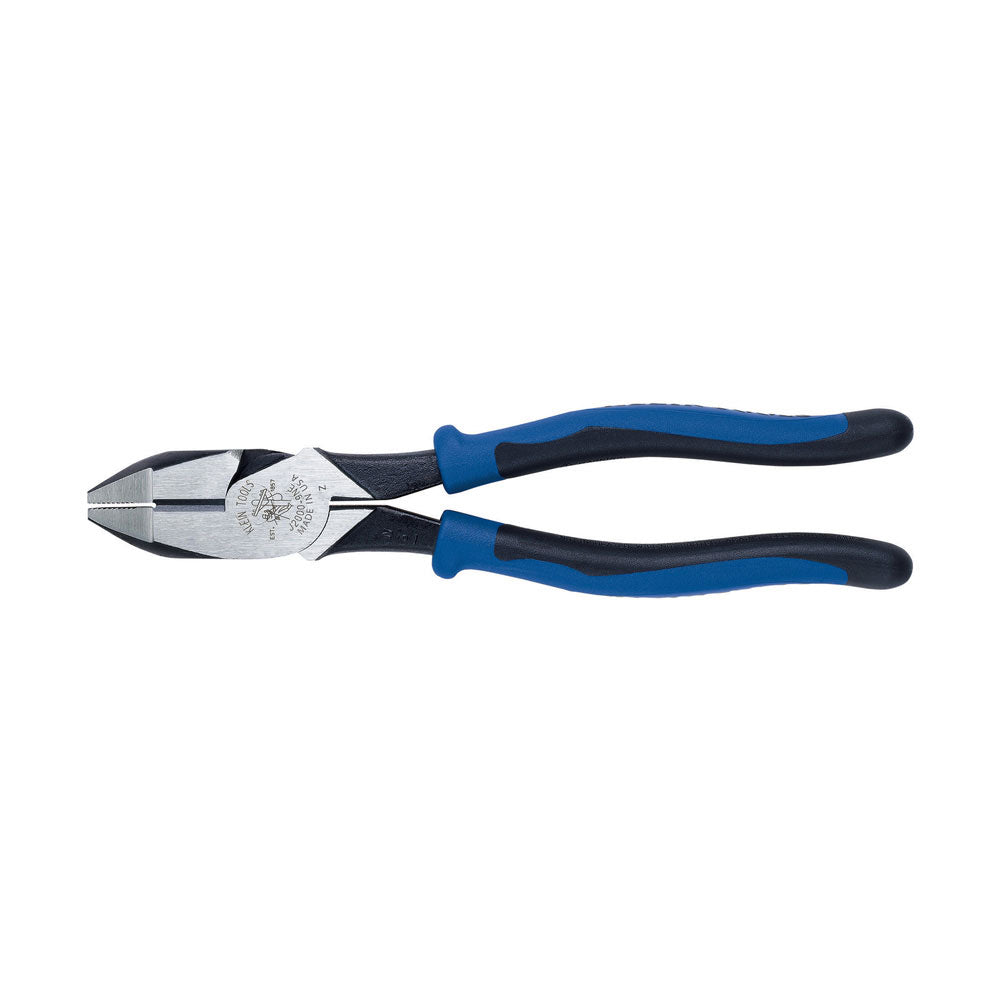 Klein Tools J2000-9NE Lineman's Pliers, 9", Journeyman Handle