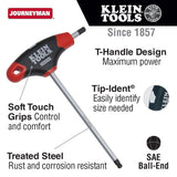 Klein Tools JTH610EB 6" SAE Ball End T-Handle Set with Stand - 2