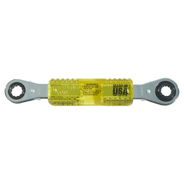 Klein KT223X4-INS Lineman's Insulating 4-in-1 Box Wrench