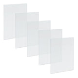 Klein Tools KWHISHIELD Phoenix Series Welding Helmet Inner Shield Replacement 3.78 x 4.06" Clear Polycarbonate (5 Pack)