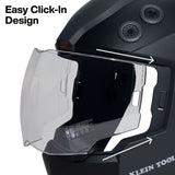 Klein Tools KWHOSHIELD Phoenix Series Panoramic Welding Helmet Clear Outer Shield Replacement (5 Pack) - 3