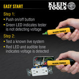 Klein NCVT1PKIT Non-Contact Voltage and GFCI Receptacle Test Kit - 8