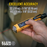 Klein Tools NCVT6 Non-Contact Voltage Tester Pen with 66 ft Laser Distance Meter, 12–1000V AC - 8