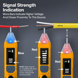Klein Tools NCVT7 Non Contact Voltage Tester with Signal Strength 12 to 1000V AC (2 AAA Batteries) - 4