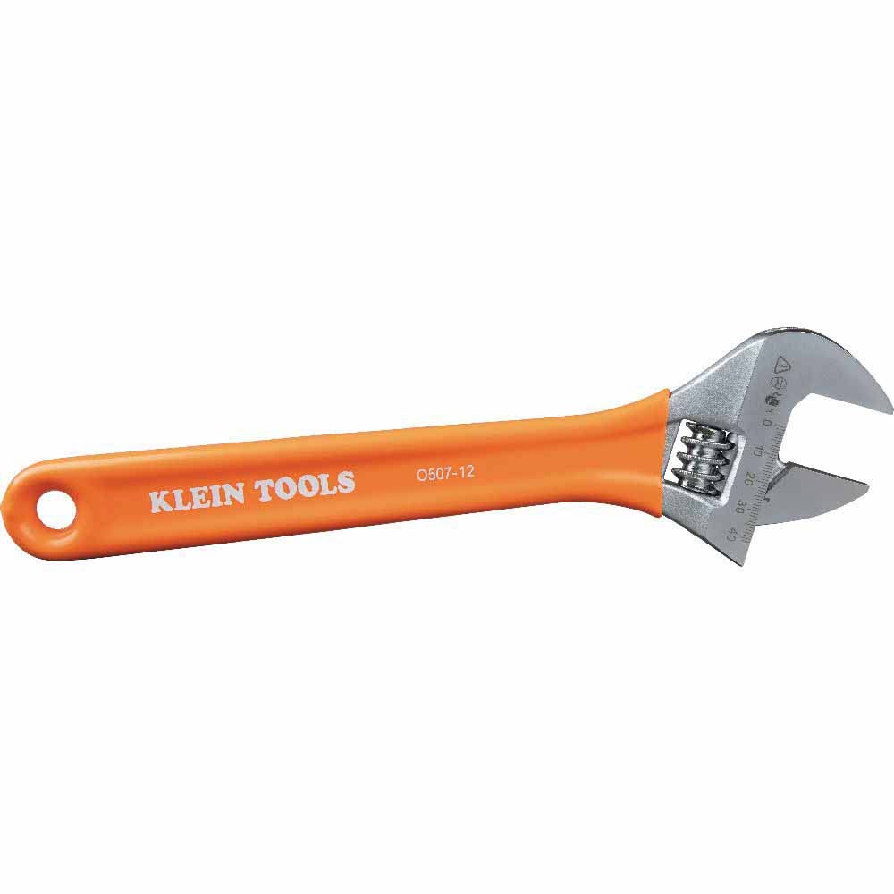 Klein O50712 Extra-Capacity Adjustable Wrench, 12" - 6