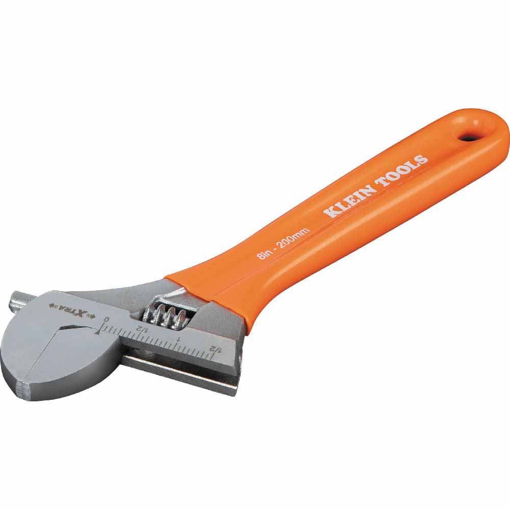 Klein O5098 Extra-Wide Jaw Adjustable Wrench, 8" - 3