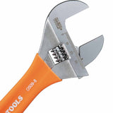 Klein O5098 Extra-Wide Jaw Adjustable Wrench, 8" - 4