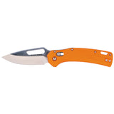 Klein OFK000ORT KTO Resurgence Fishing Knife, Drop Point Blade, Orange Handle