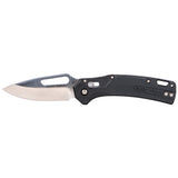 Klein OGK000BKT KTO Resurgence Knife, Drop Point Blade, Black Handle