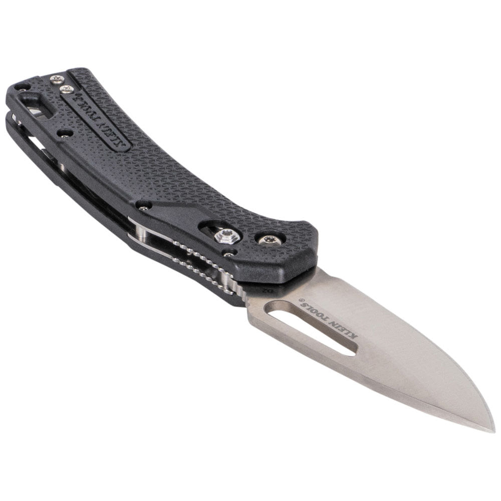 Klein OGK000BKT KTO Resurgence Knife, Drop Point Blade, Black Handle - 3