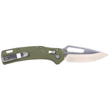 Klein OGK000GNT KTO Resurgence Knife, Drop Point Blade, Moss Green Handle - 4