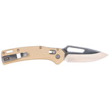 Klein OGK000TNT KTO Resurgence Knife, Drop Point Blade, Sand Handle - 4