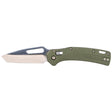 Klein OGK001GNT KTO Resurgence Knife, Tanto Blade, Moss Green Handle