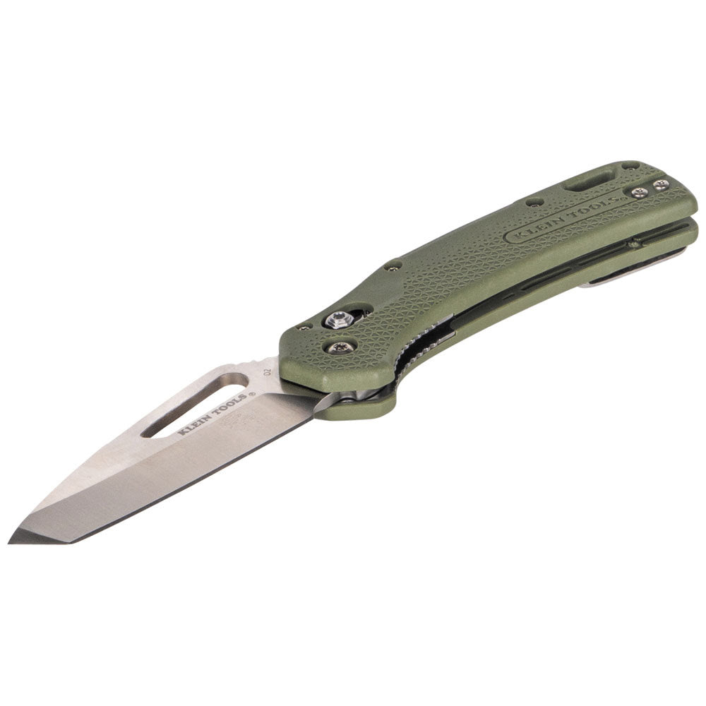 Klein OGK001GNT KTO Resurgence Knife, Tanto Blade, Moss Green Handle - 2