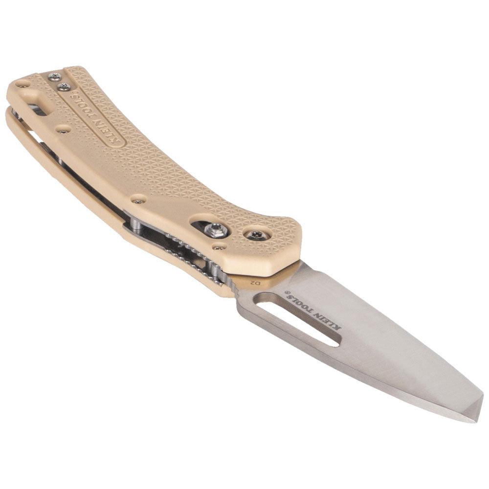 Klein OGK001TNT KTO Resurgence Knife, Tanto Blade, Sand Handle - 3