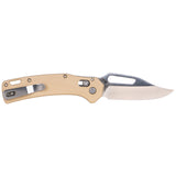 Klein OGK002TNT KTO Resurgence Knife,Clip Point Blade, Sand Handle - 4