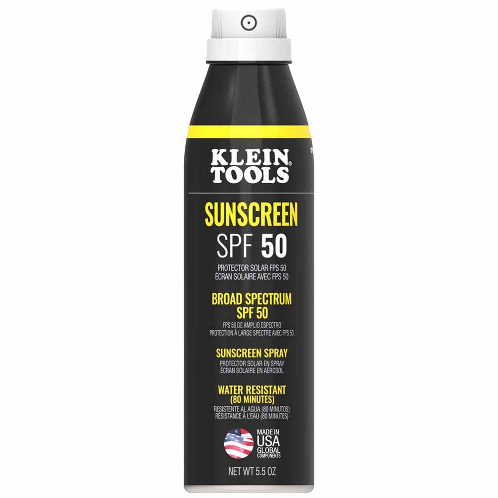 Klein SPF50SPY55 Sunscreen Spray, Broad Spectrum SPF 50, 12-Pack