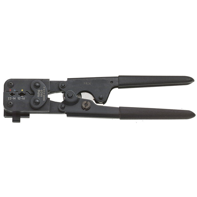 Klein T1710 Compound Action Ratcheting Crimper - Insulated Terminals