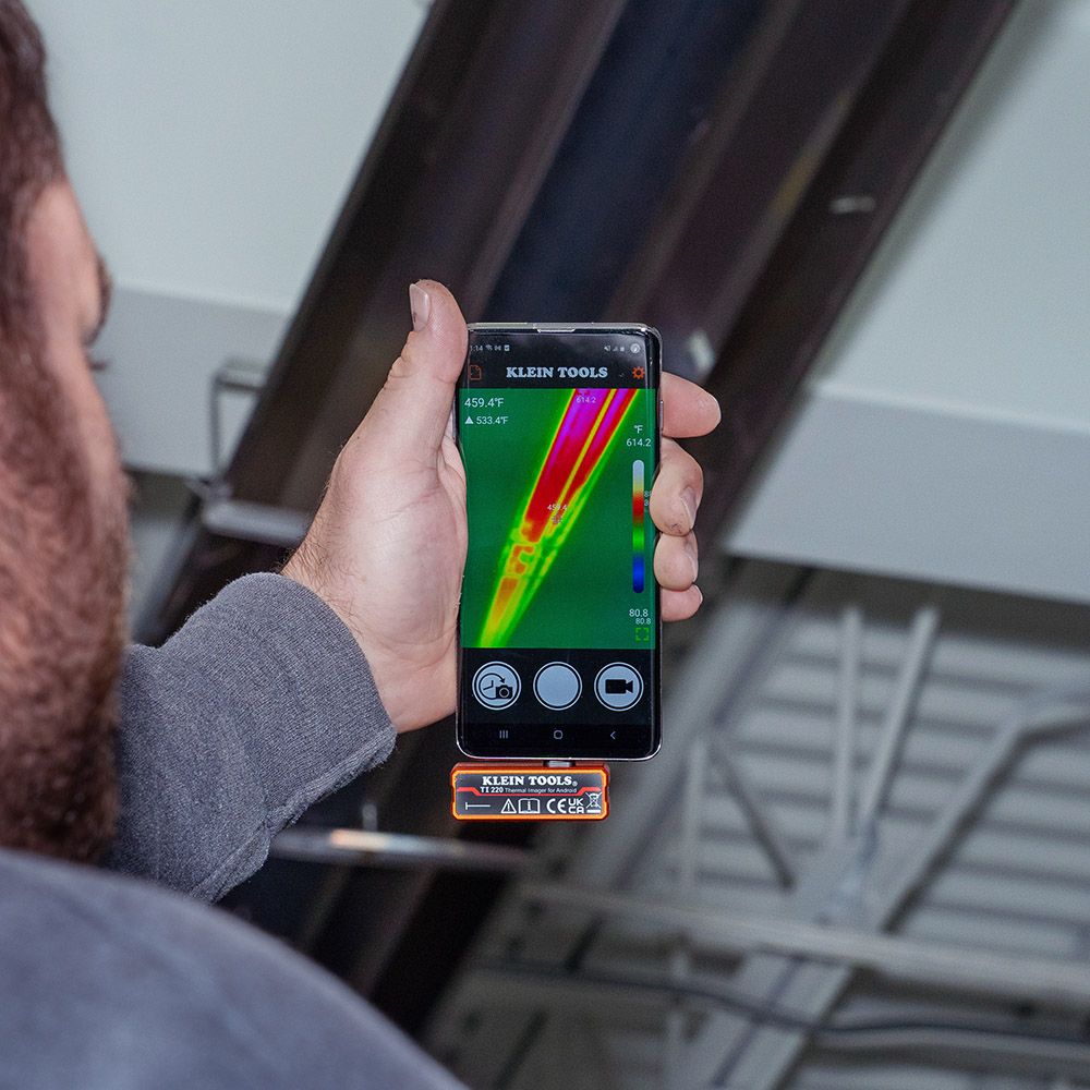 Klein TI220 Thermal Imager for Android Devices - 10