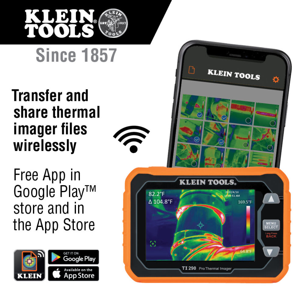 Klein TI290 Rechargeable Pro Thermal Imager - 3